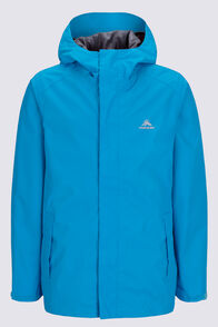 Macpac Kids' Jetstream Rain Jacket, Ibiza Blue, hi-res