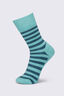 Macpac Kids' Footrpint Sock, Cove Blue/Pool Blue, hi-res