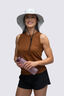 Macpac Women's Merino Blend Tank, Toffee, hi-res
