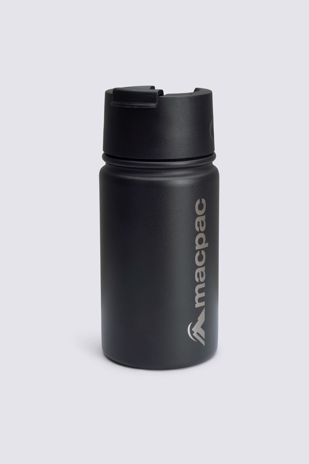 Macpac Insulated Wide Mouth Bottle &mdash; 12 oz, Matte Black, hi-res