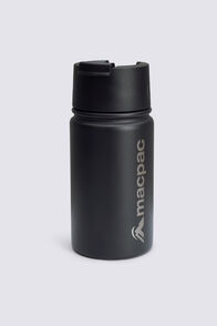 Macpac Insulated Wide Mouth Bottle &mdash; 12 oz, Matte Black, hi-res