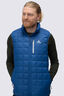 Macpac Men's Uber light Insulated Vest, True Blue, hi-res