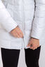 Macpac Women's Aurora Hooded Down Coat, Blanc de Blanc, hi-res
