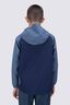 Macpac Kids&rsquo; Crosswinds Rain Jacket, Bering Sea/Navy, hi-res