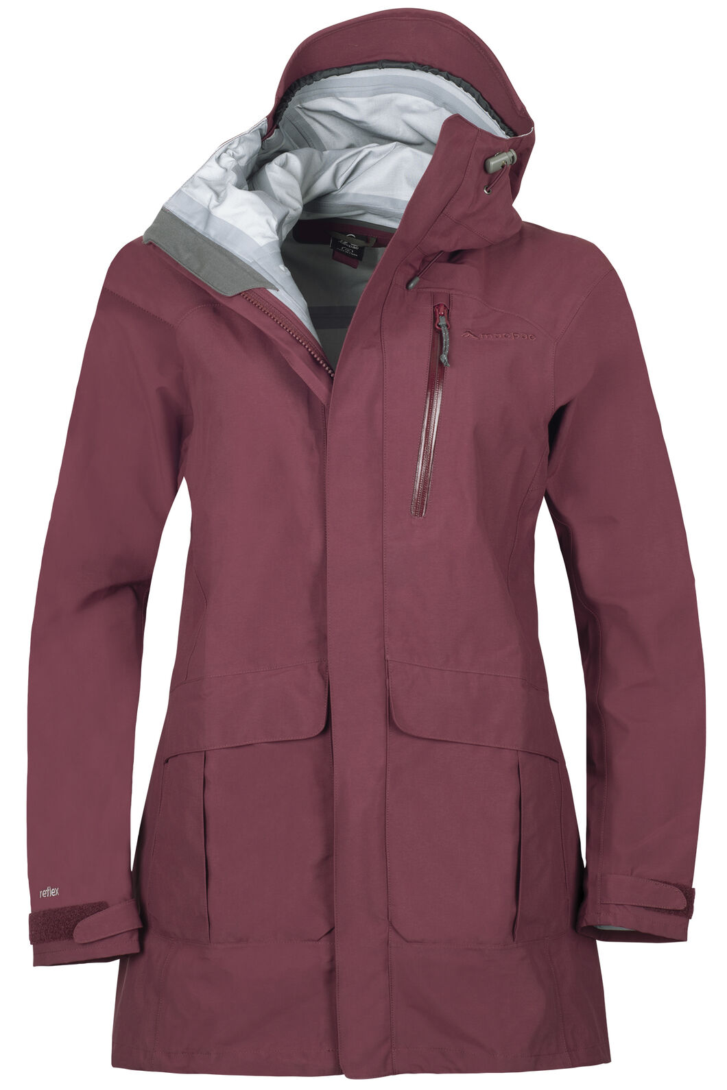 Macpac Copland Long Rain Jacket — Women's Macpac