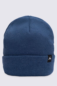 Macpac Baseline Merino Blend Beanie, Copen Blue, hi-res