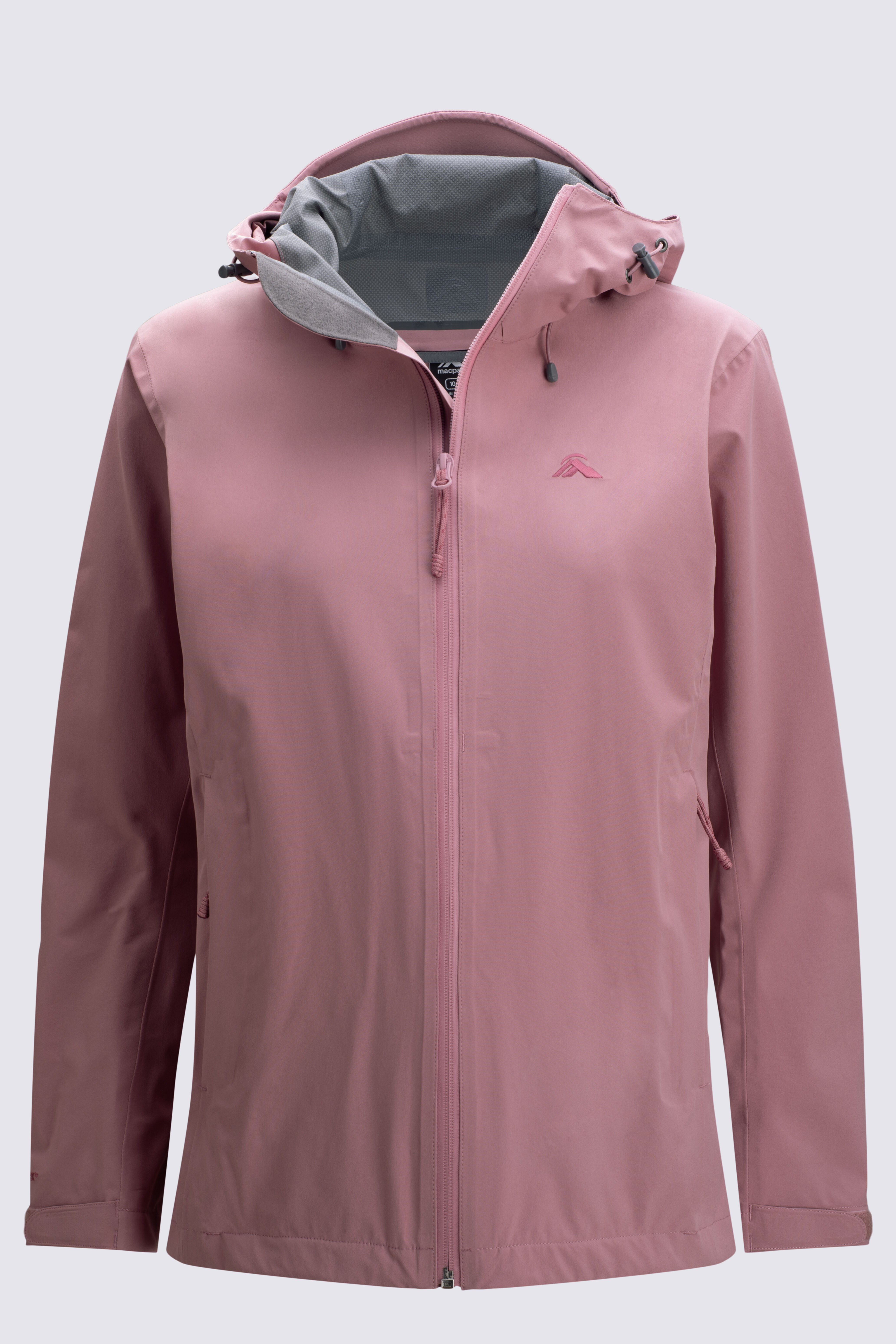 Half zip rain hot sale jacket women's