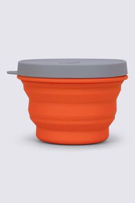Macpac Silicone Container &mdash; 500ml, Orange, hi-res