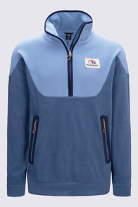 Macpac Men's Originals Fleece Pullover, Coronet Blue/Dark Denim, hi-res