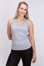 Macpac Women's 150 Merino Singlet, Light Grey Marle, hi-res