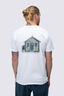 Macpac Men's Cameron Hut Fairtrade Organic Cotton Short Sleeve T-Shirt, White, hi-res