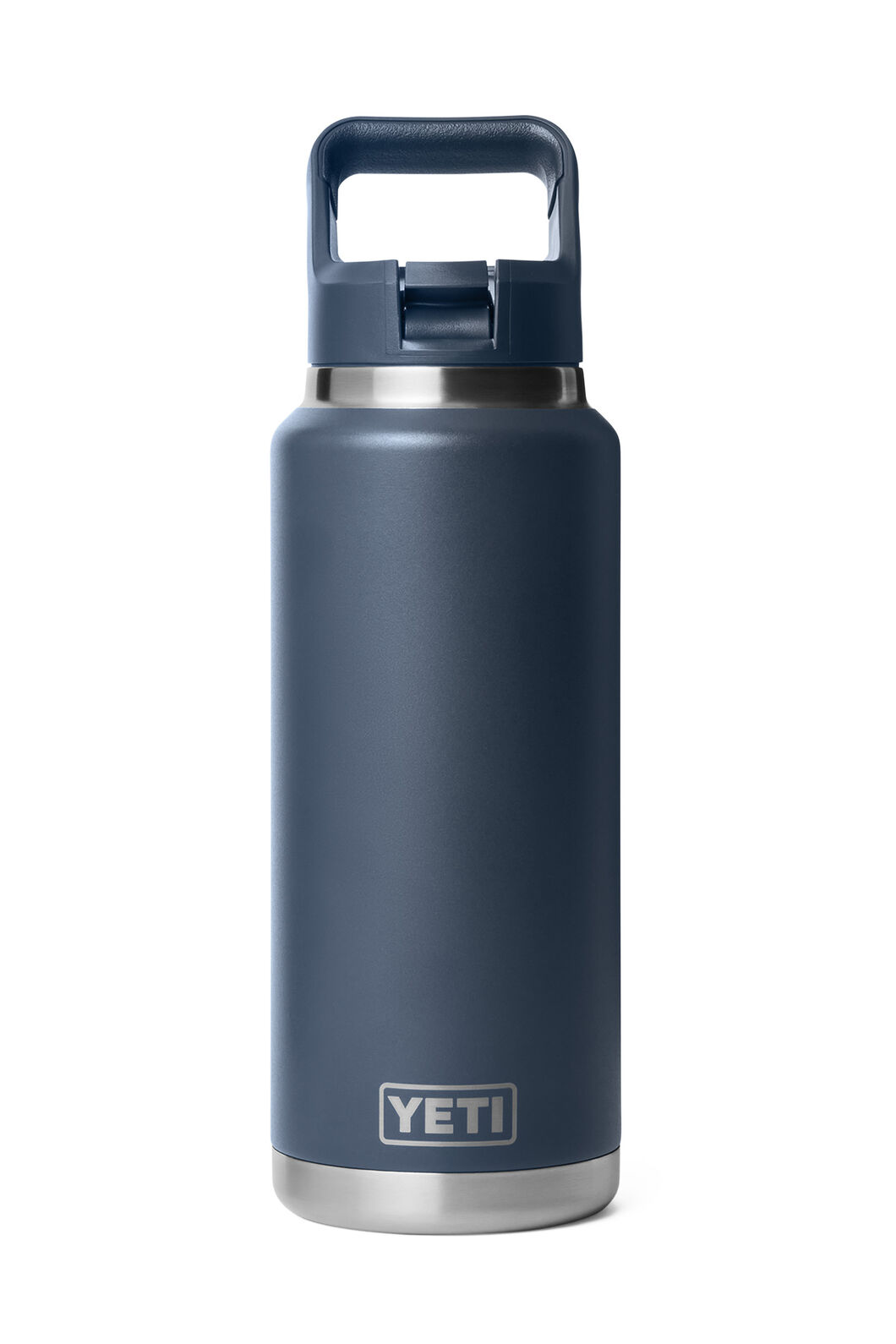 YETI&reg; Rambler&reg; Straw Bottle &mdash; 36 oz, Navy, hi-res