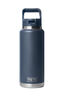 YETI&reg; Rambler&reg; Straw Bottle &mdash; 36 oz, Navy, hi-res