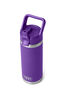 YETI&reg; Rambler&reg; Bottle with Straw Cap &mdash; 18 oz, Pace Purple, hi-res