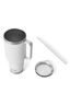 YETI&reg; Rambler Straw Mug 42oz, White, hi-res