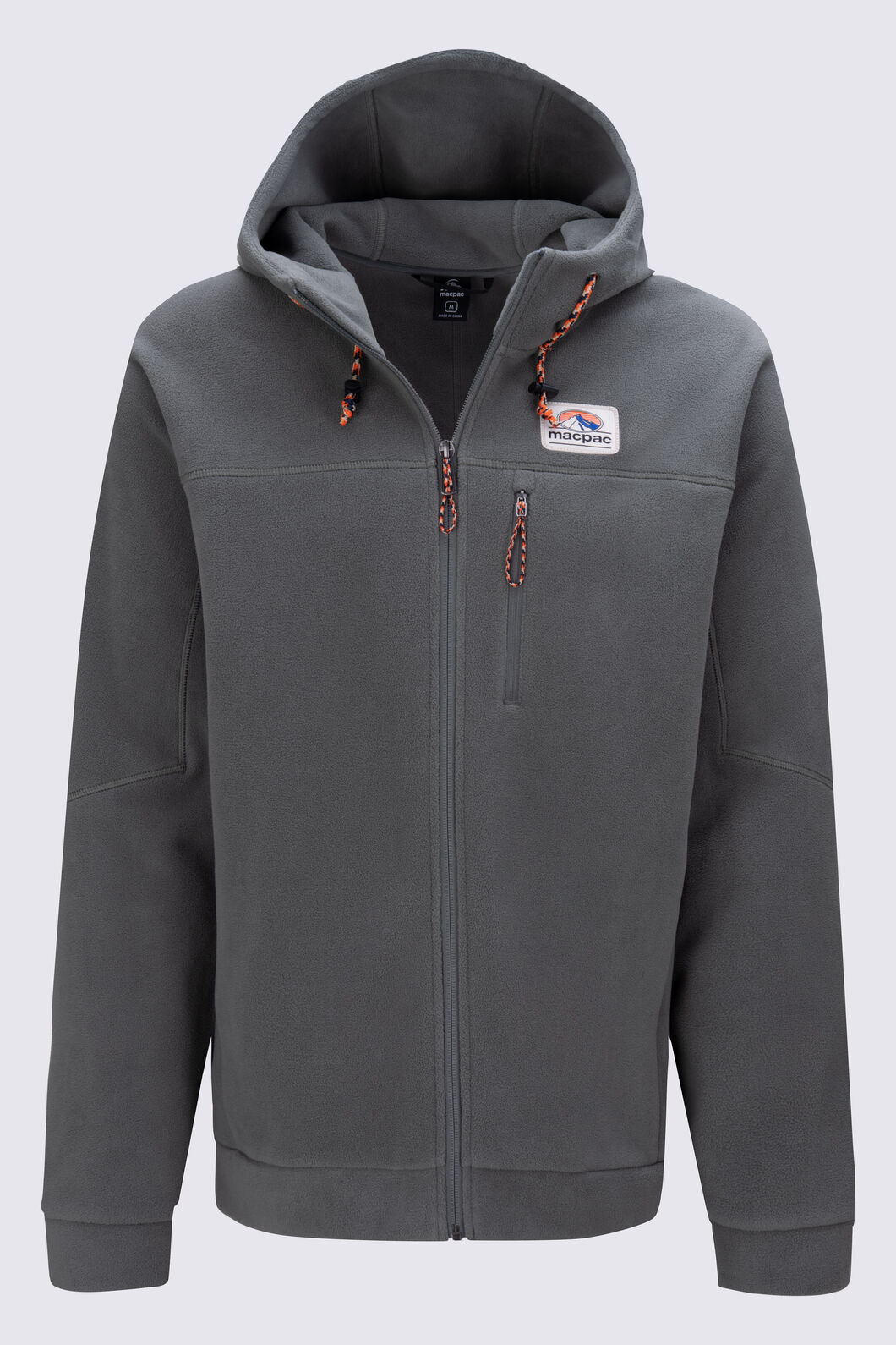 Macpac Men's Heritage Windproof Fleece Jacket, Agave, hi-res