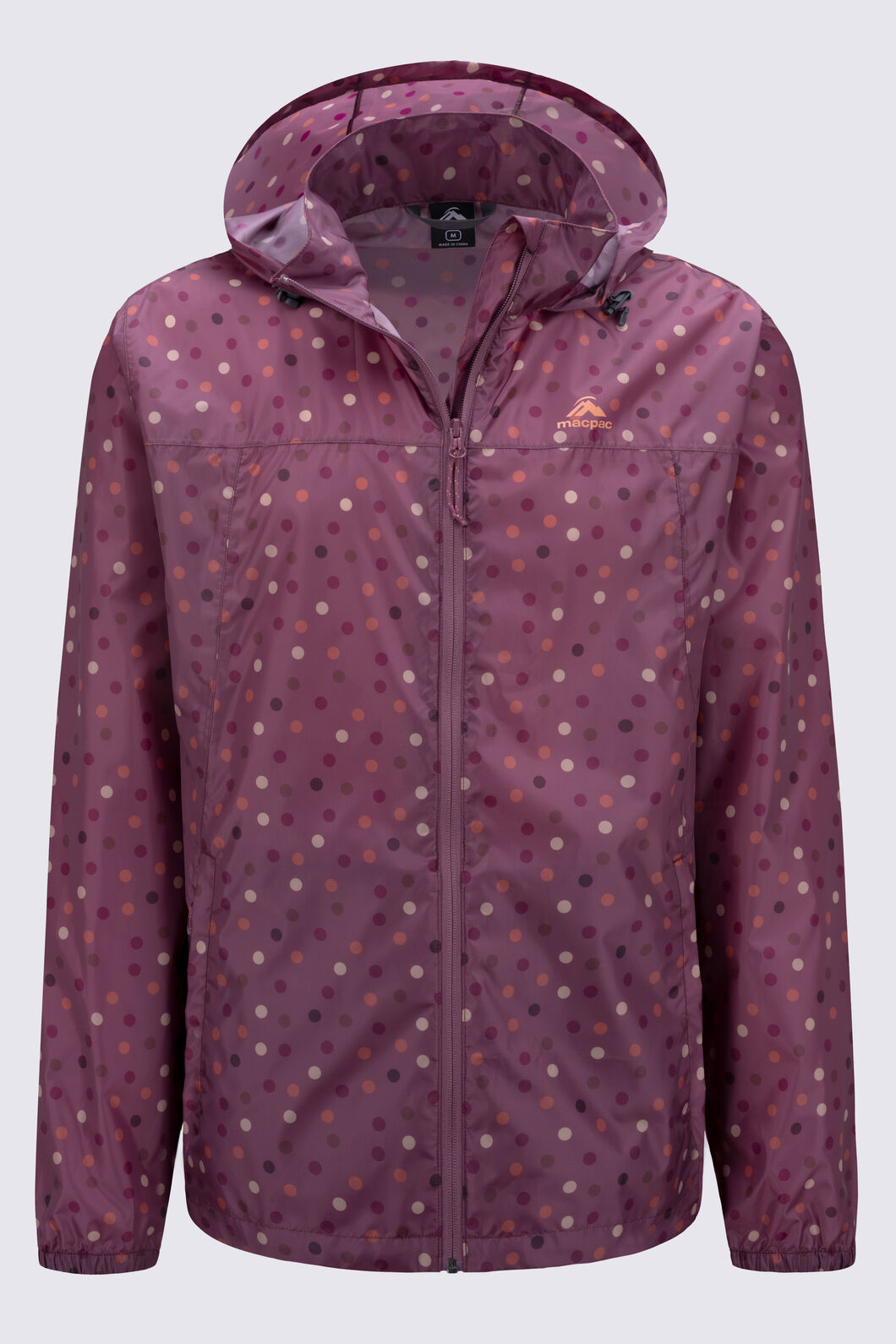 Macpac Pack-It Jacket, Crushed Berry Print, hi-res