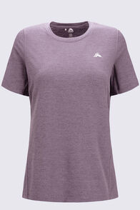 Macpac Women's brrr&deg; T-Shirt, Moonscape Marle, hi-res