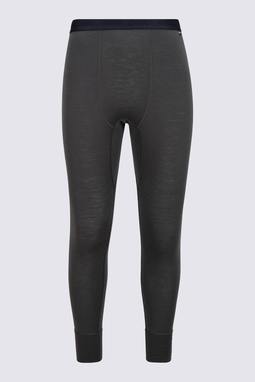 Macpac Men's 220 Merino Long Johns, Beluga, hi-res