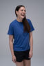 Macpac Women's Eva Short Sleeve T-Shirt, Deep Ultramarine, hi-res
