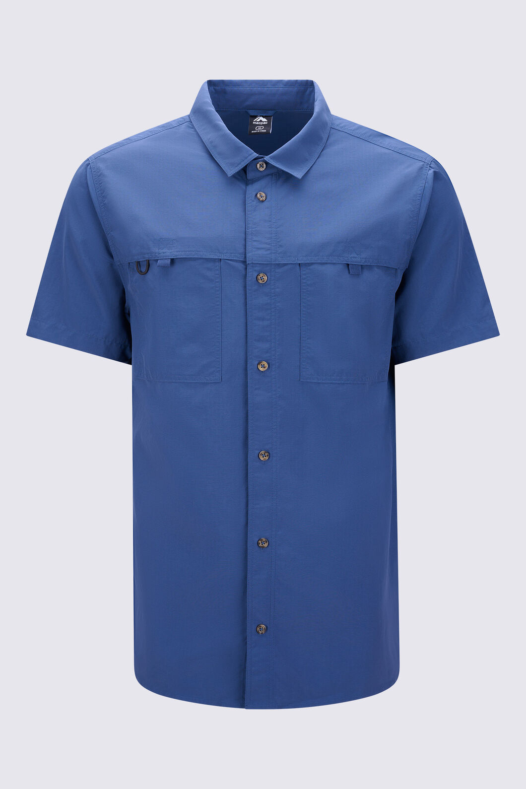 Macpac Men's Eastport Short-Sleeve Shirt, Insignia, hi-res