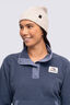 Macpac Women's Heritage Snap Fleece Pullover, Odyssey Heather, hi-res