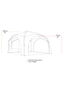 Zempire Aerobase 3 Gazebo, Falcon/Grey, hi-res