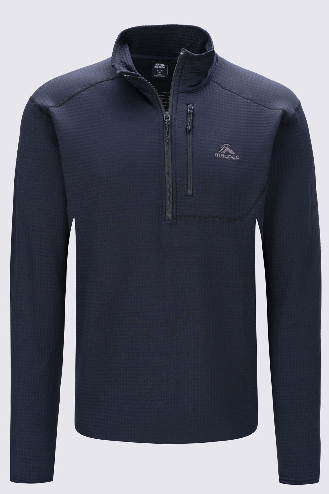 Macpac Men's Ion Pullover, Black, hi-res