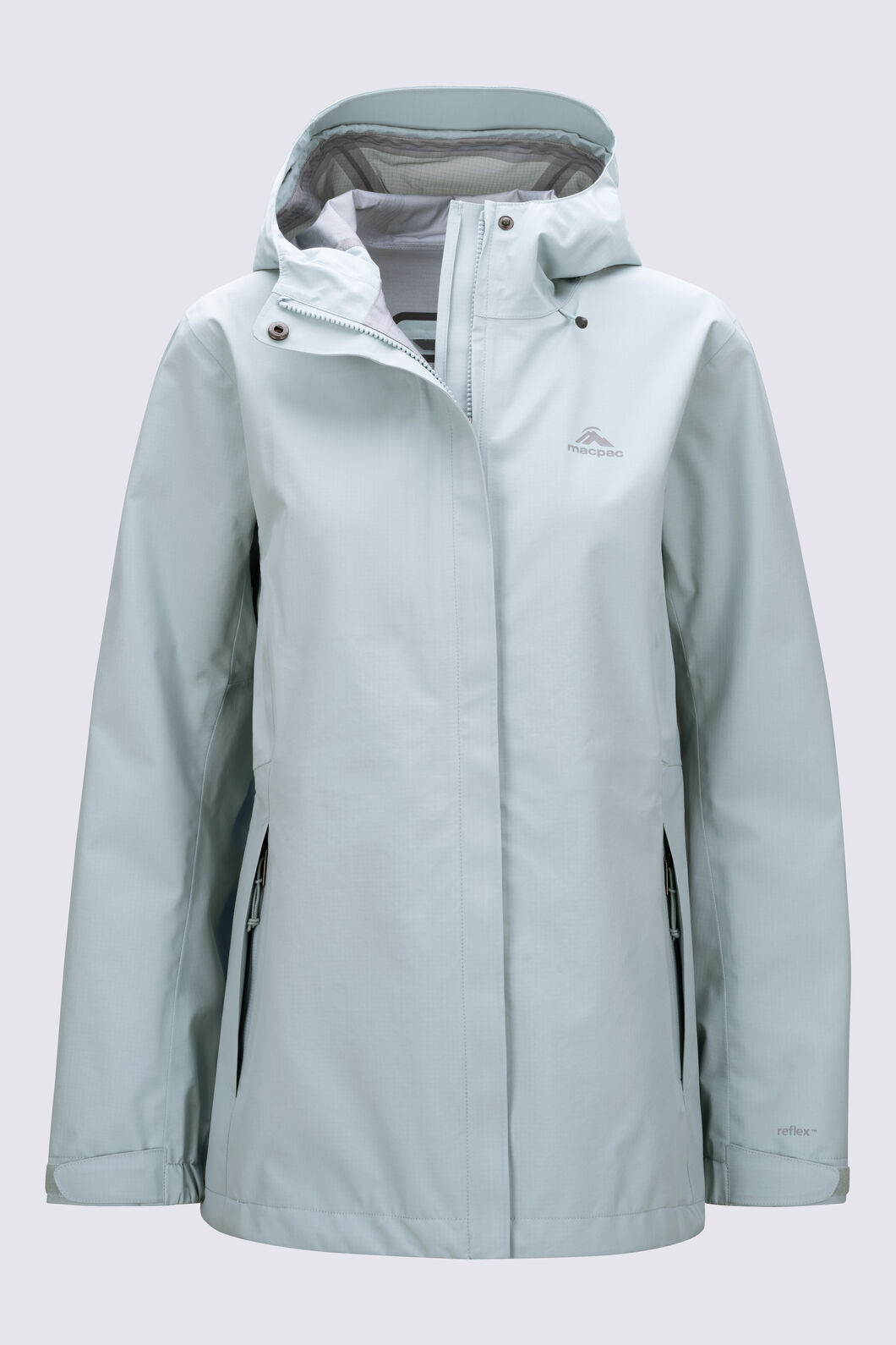Macpac Women's Tempest Rain Jacket, Grey Mist, hi-res