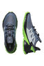 Salomon Men's Supercross Running Shoes, Flint Stone/Black/Green Gecko, hi-res