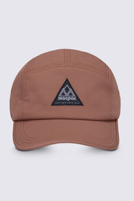 Macpac Fleece Lined Panel Cap, Brown, hi-res