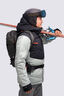 Macpac Huka 20L Ski Backpack, Black, hi-res