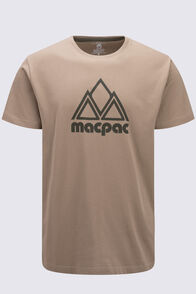 Macpac Men's Vintage Co T-Shirt, Lead Grey, hi-res