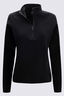 Macpac Women's Tui Fleece Pullover, Black, hi-res