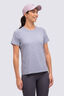 Macpac Women's brrr° T-Shirt, Troposphere Marle, hi-res