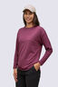 Macpac Women's Long Sleeve Modal T-Shirt, Prune, hi-res