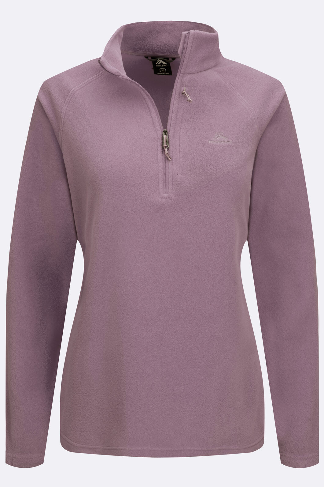 Macpac Women's Tui Fleece Pullover, Moonscape, hi-res