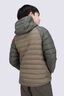 Macpac Kids' Uber Light Hooded Down Jacket, Beetle/Kelp, hi-res