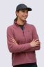 Macpac Women's Tui Fleece Pullover, Crushed Berry, hi-res