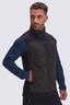 Macpac Men's Accelerate PrimaLoft® Fleece Vest, Black, hi-res