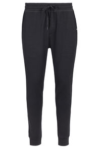 Macpac Men's Merino Blend Track Pants, Black, hi-res
