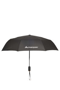 Macpac Travel Umbrella, Black, hi-res