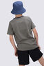 Macpac Kids' Abstract Nature Fairtrade Organic Cotton Short Sleeve T-Shirt, Agave, hi-res