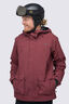 Macpac Men's All-Season Snow Jacket, New Maroon, hi-res