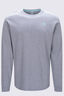 Macpac Men's Kahurangi NP Fairtrade Organic Cotton Long Sleeve T-Shirt, Grey Marle, hi-res