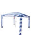 CoolCabanas Beach Shelter, Blue/White Stripe, hi-res