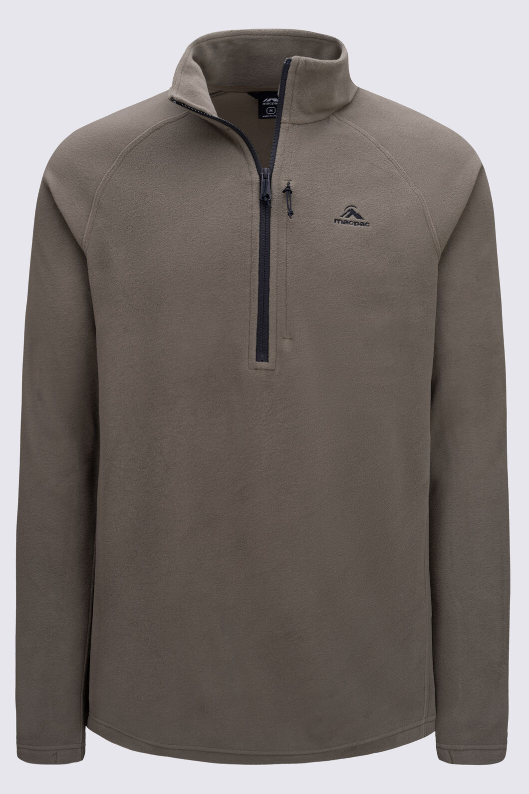 Macpac Men's Tui Fleece Pullover, Tarmac, hi-res