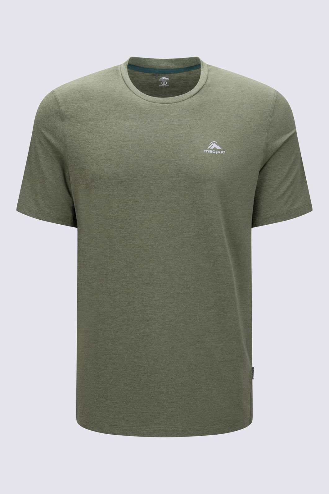 Macpac Men's brrr&deg; T-Shirt, Bronze Green, hi-res