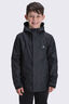 Macpac Kids' Jetstream Rain Jacket, Black, hi-res