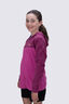 Macpac Kids' Ruru Fleece Jacket, Boysenberry/Rose Violet, hi-res
